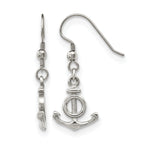 Stainless Steel Polished Drop Dangle Earrings for Women