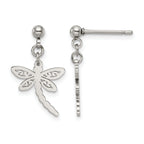 Stainless Steel Polished Drop Dangle Earrings for Women