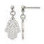 Stainless Steel Polished Drop Dangle Earrings for Women