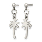Stainless Steel Polished Drop Dangle Earrings for Women