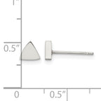 Stainless Steel Button Earrings for Women