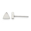 Stainless Steel Button Earrings for Women