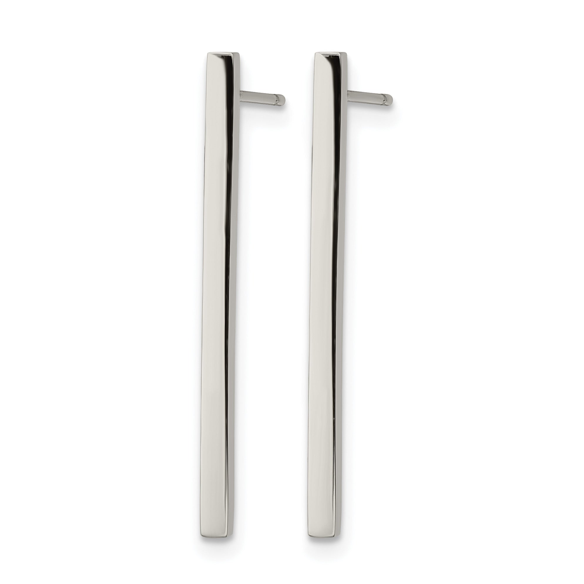 Stainless Steel Polished Drop Dangle Earrings for Women