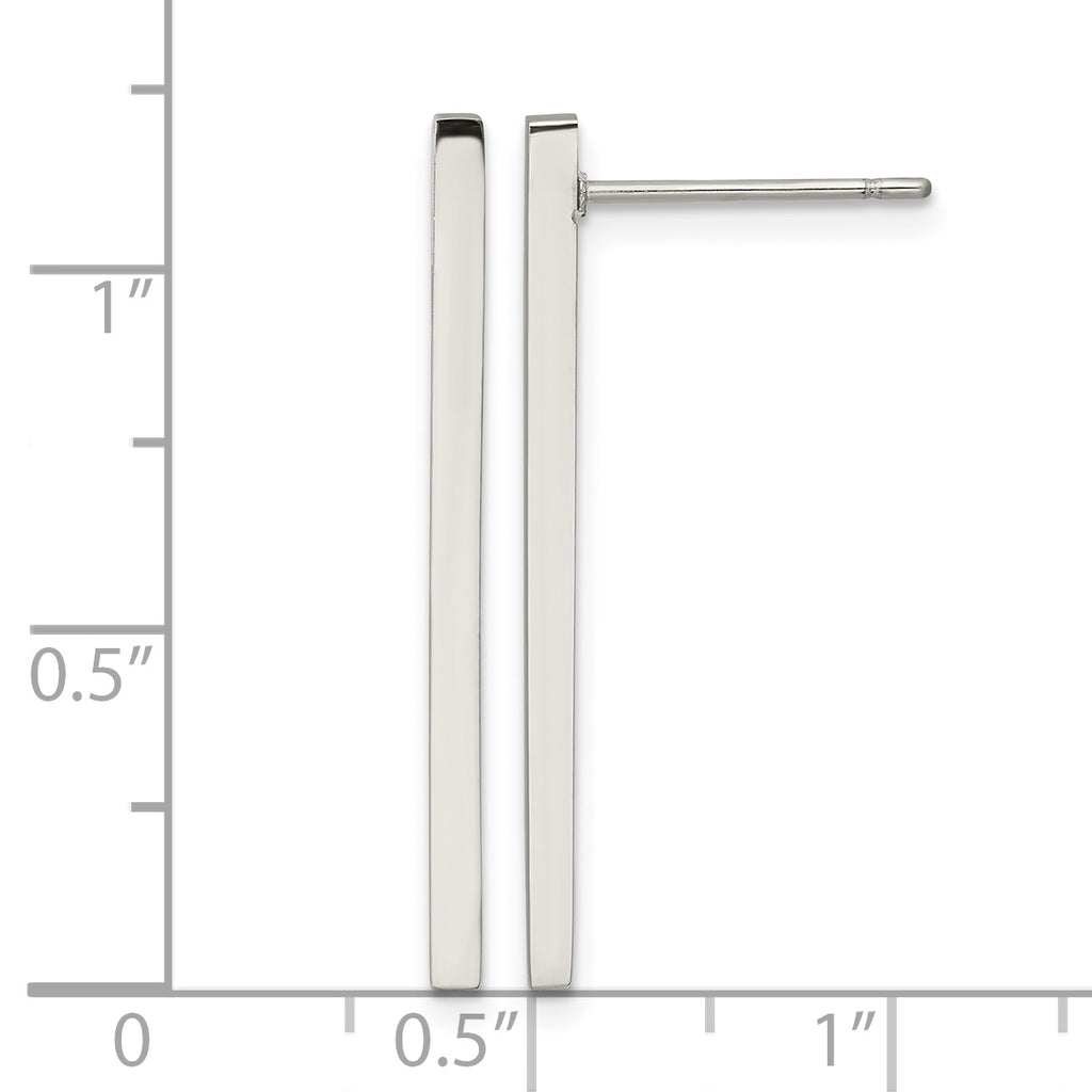 Stainless Steel Polished Drop Dangle Earrings for Women
