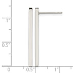 Stainless Steel Polished Drop Dangle Earrings for Women