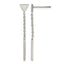 Stainless Steel Polished Drop Dangle Earrings for Women