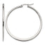 Stainless Steel Polished Hoop Earrings for Women