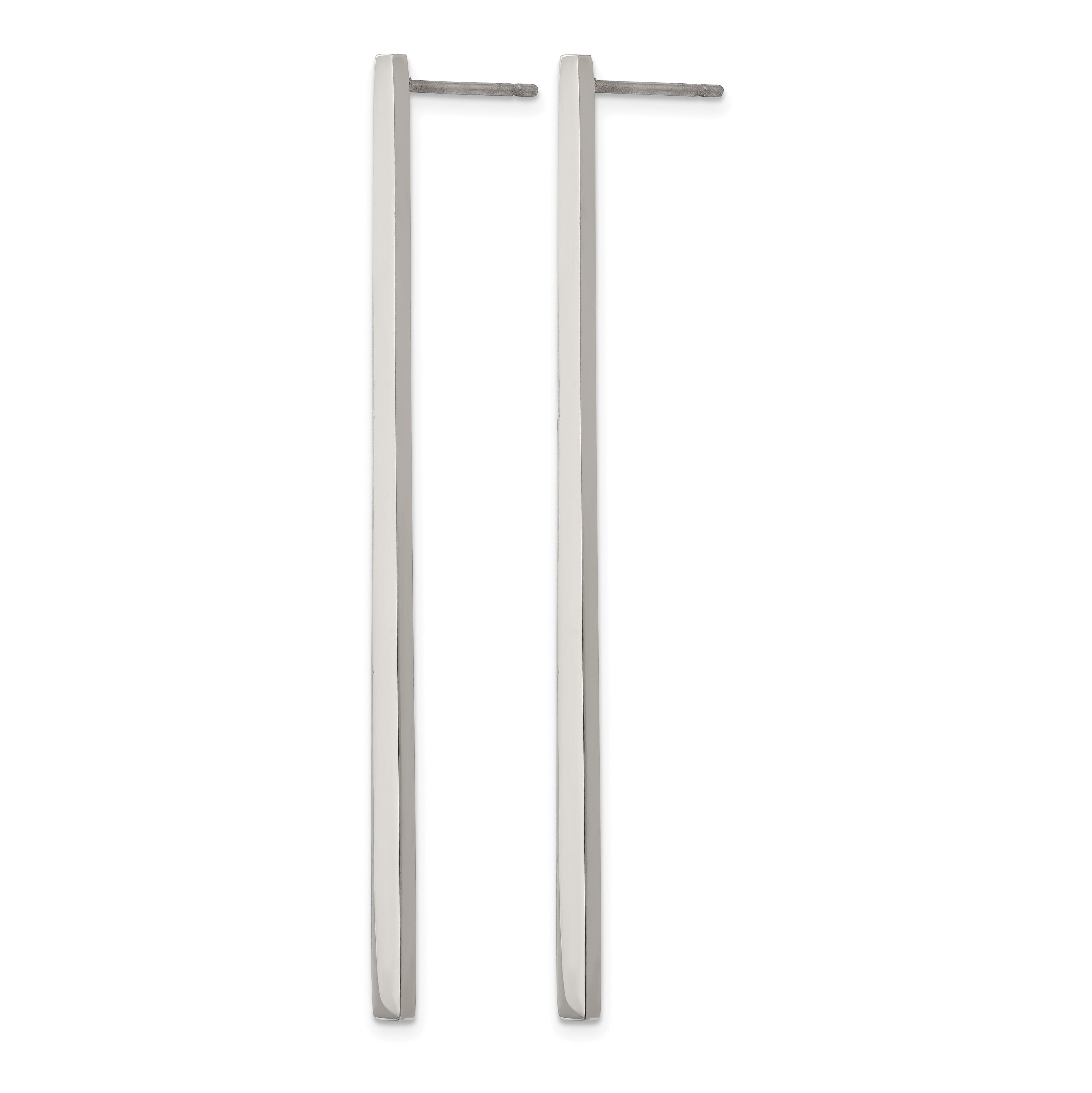Stainless Steel Polished Drop Dangle Earrings for Women
