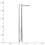 Stainless Steel Polished Drop Dangle Earrings for Women