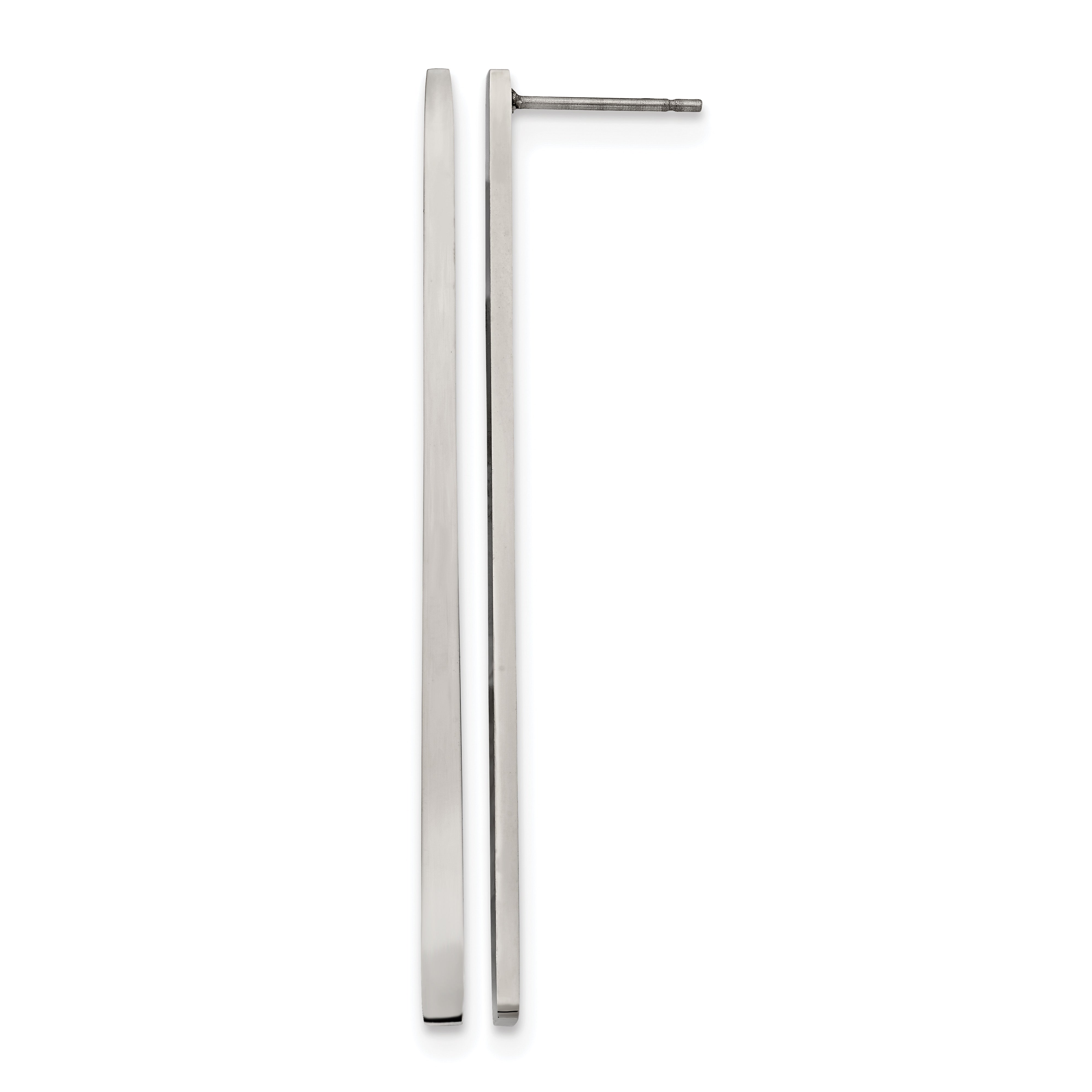 Stainless Steel Polished Drop Dangle Earrings for Women Main image