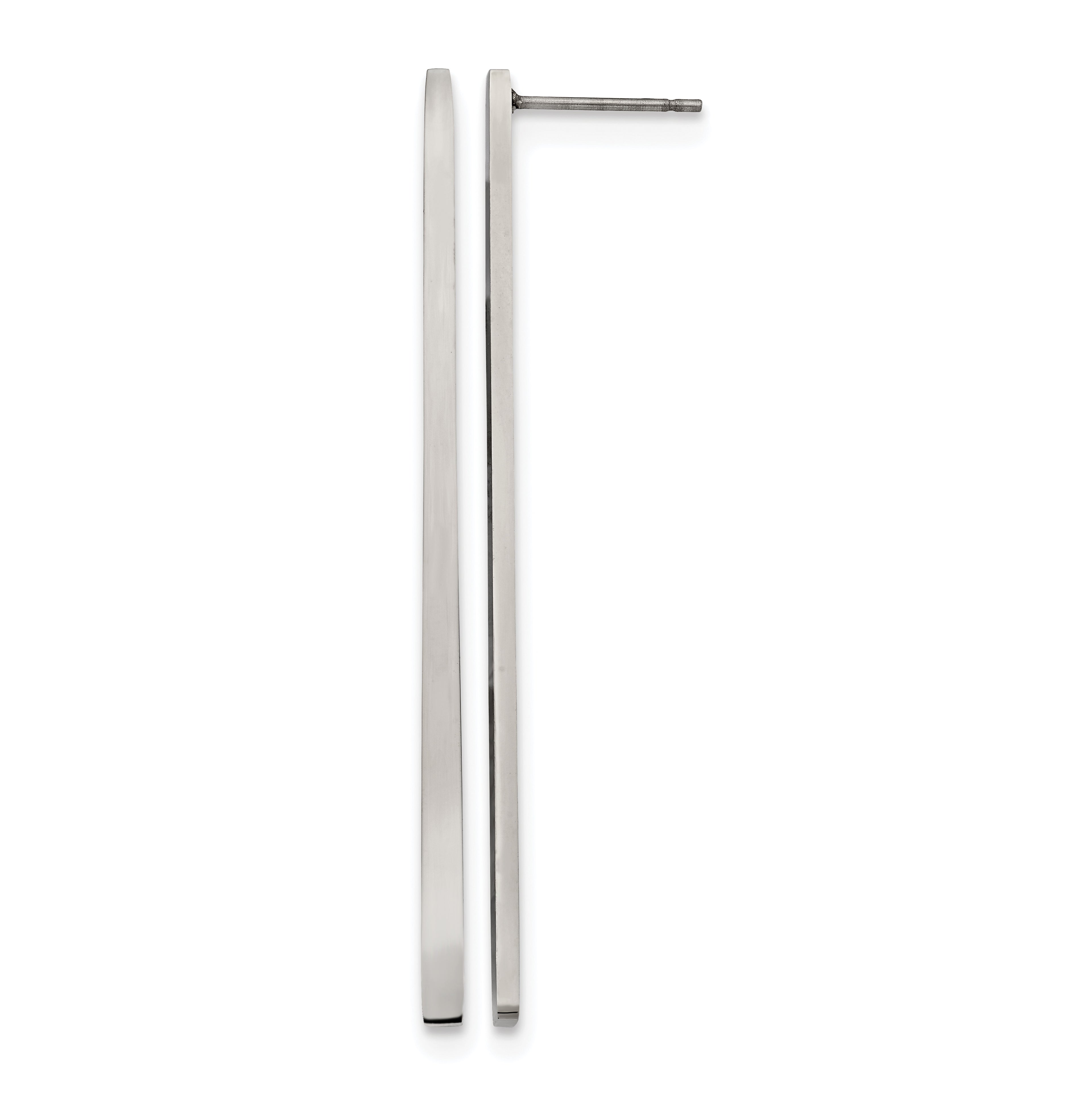 Stainless Steel Polished Drop Dangle Earrings for Women