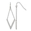 Stainless Steel Polished Drop Dangle Earrings for Women