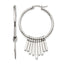 Stainless Steel Polished Hoop Earrings for Women