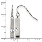 Stainless Steel Polished Drop Dangle Earrings for Women