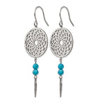Stainless Steel Polished Drop Dangle Earrings for Women