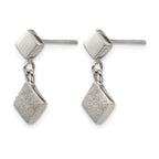 Stainless Steel Polished Drop Dangle Earrings for Women