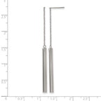 Stainless Steel Polished Threader Earrings for Women