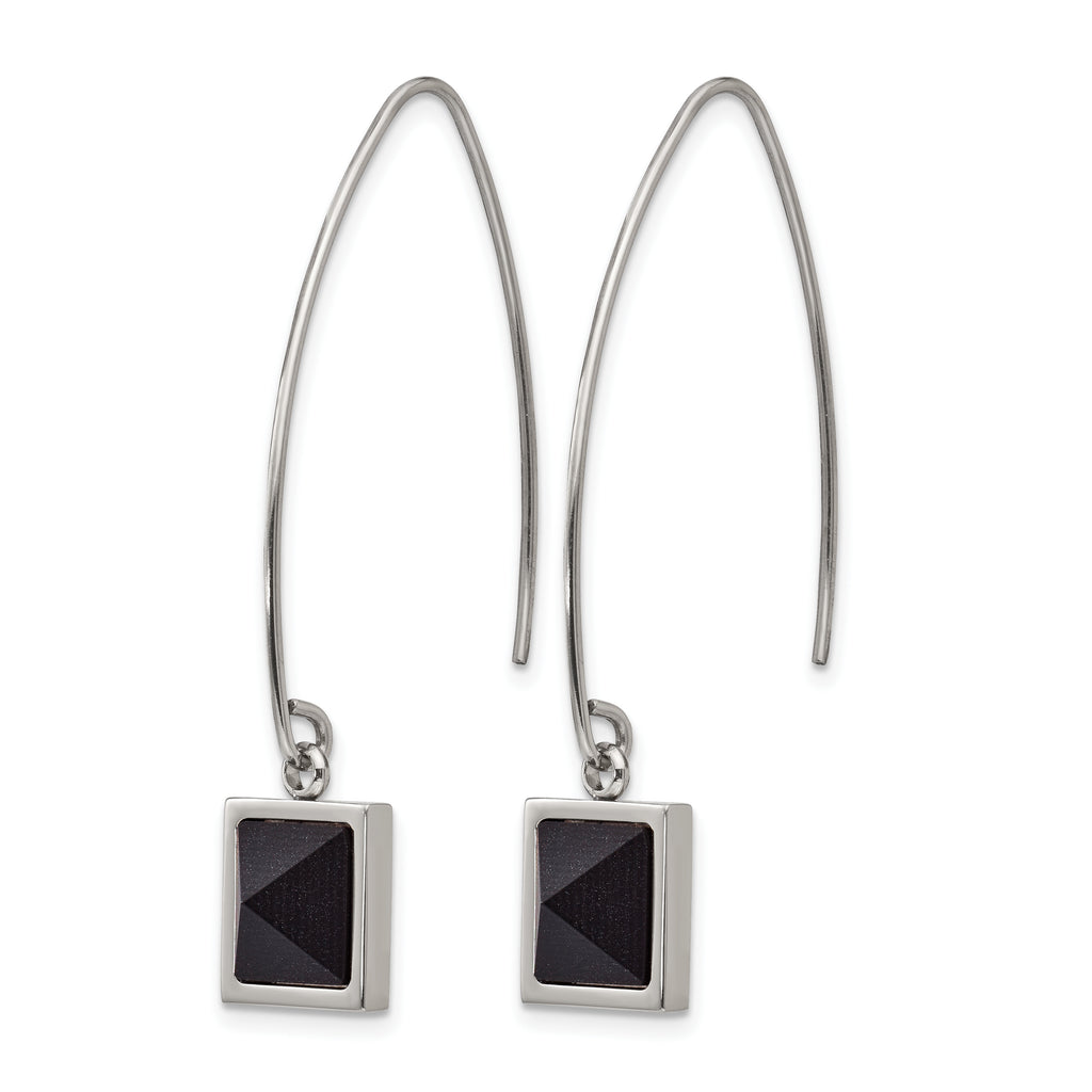 Stainless Steel Polished Threader Earrings for Women