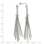 Stainless Steel Polished Drop Dangle Earrings for Women