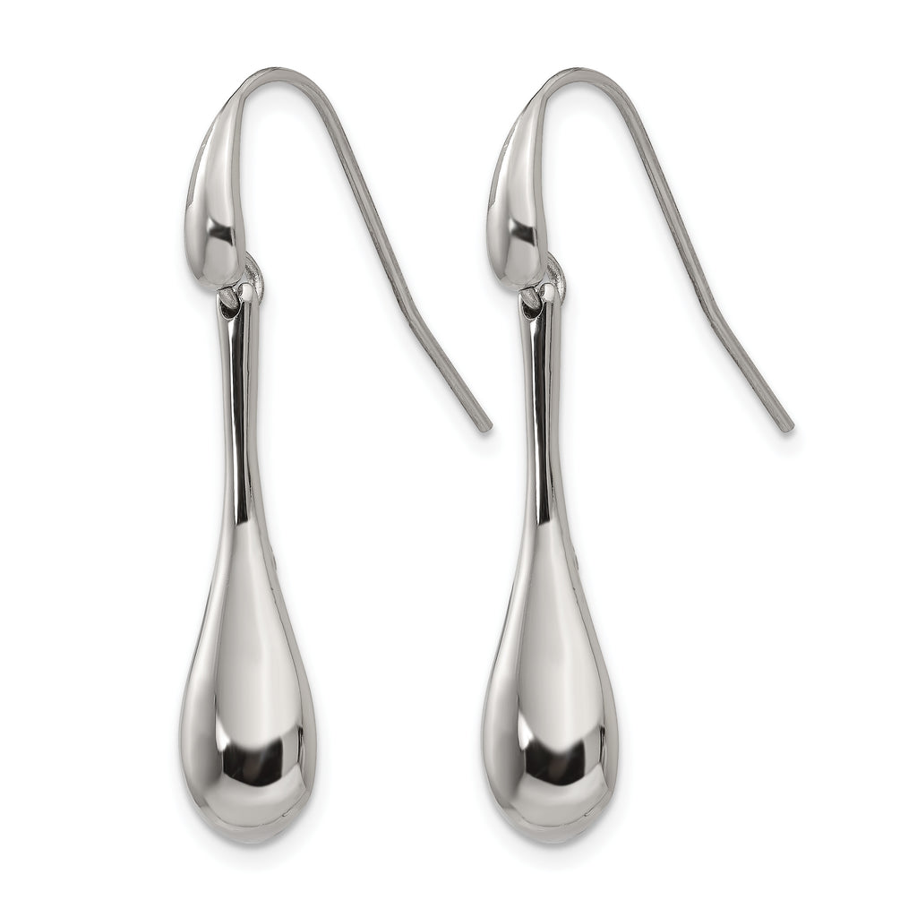 Stainless Steel Polished Drop Dangle Earrings for Women