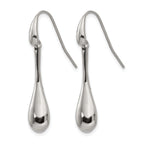 Stainless Steel Polished Drop Dangle Earrings for Women