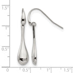 Stainless Steel Polished Drop Dangle Earrings for Women