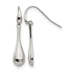 Stainless Steel Polished Drop Dangle Earrings for Women