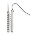 Stainless Steel Polished Drop Dangle Earrings for Women