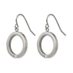 Stainless Steel Polished Drop Dangle Earrings for Women