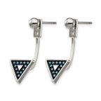 Stainless Steel Polished Drop Dangle Earrings for Women