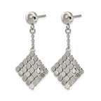 Stainless Steel Polished Drop Dangle Earrings for Women