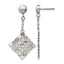 Stainless Steel Polished Drop Dangle Earrings for Women