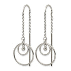 Stainless Steel Polished Threader Earrings for Women