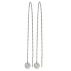 Stainless Steel Polished Threader Earrings for Women