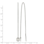 Stainless Steel Polished Threader Earrings for Women