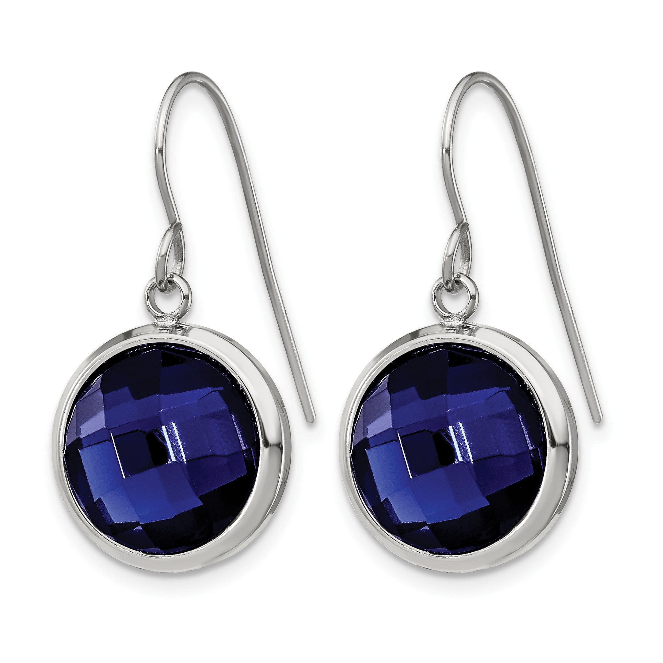 Stainless Steel Polished Drop Dangle Earrings for Women Secondary image