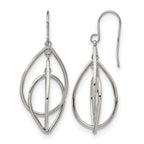 Stainless Steel Polished Drop Dangle Earrings for Women