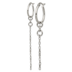 Stainless Steel Polished Drop Dangle Earrings for Women