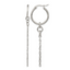 Stainless Steel Polished Drop Dangle Earrings for Women
