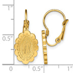 Stainless Steel Gold-Tone Polished Drop Dangle Earrings for Women