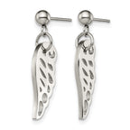 Stainless Steel Polished Drop Dangle Earrings for Women