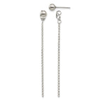 Stainless Steel Polished Drop Dangle Earrings for Women