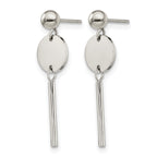 Stainless Steel Polished Drop Dangle Earrings for Women