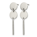 Stainless Steel Polished Drop Dangle Earrings for Women