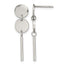 Stainless Steel Polished Drop Dangle Earrings for Women