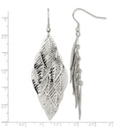 Stainless Steel Polished Drop Dangle Earrings for Women