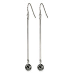 Stainless Steel Polished Drop Dangle Earrings for Women