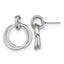 Stainless Steel Polished Drop Dangle Earrings for Women