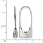 Stainless Steel Polished Drop Dangle Earrings for Women