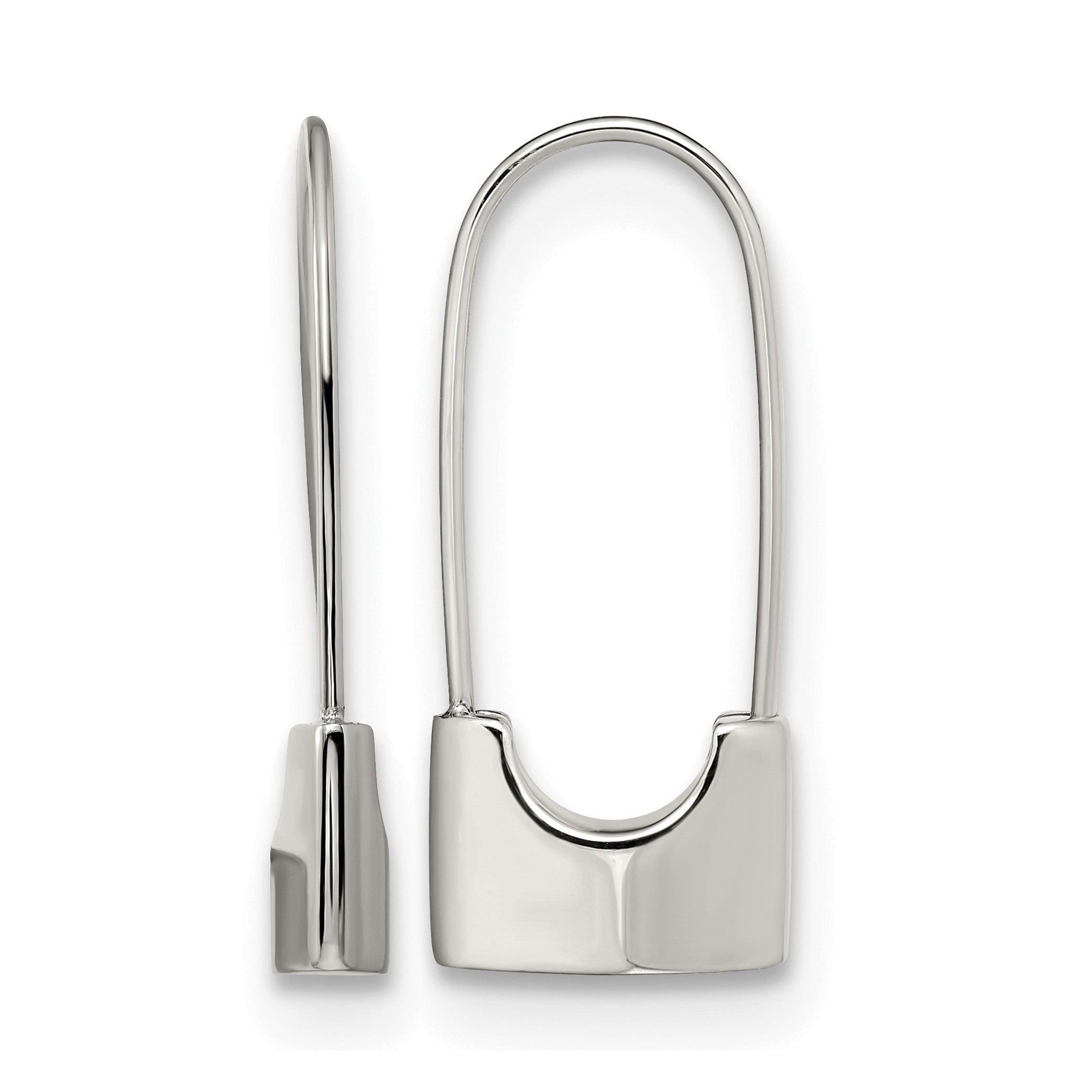 Stainless Steel Polished Drop Dangle Earrings for Women Main image